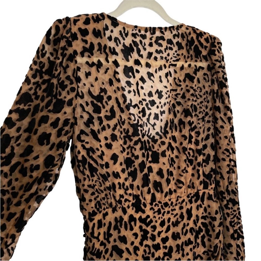 Astr The Label Nikita Leopard Print Mini Dress - image 6